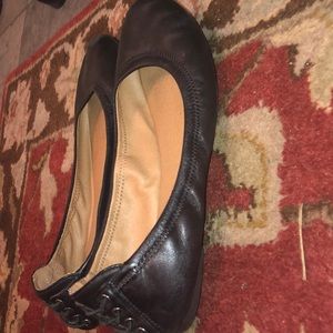 lucky brand black flats